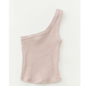 Urban Outfitters Pink One shoulder top